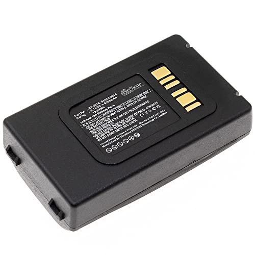 cellePhone Akku Li-Ion kompatibel mit Datalogic Skorpio X3 X4 (Ersatz für 94ACC0046) - 5200mAh / 3,7V von cellePhone mobile generation