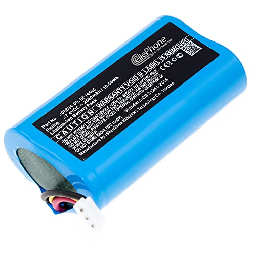 cellePhone Akku Li-Ion kompatibel mit Gardena ComfortCut 8893 8895 (Ersatz für 08894-00) - 2500mAh / 7,4V von cellePhone mobile generation