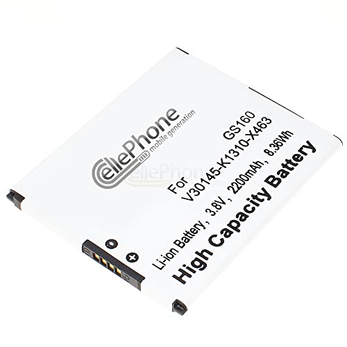 cellePhone Akku Li-Ion kompatibel mit Gigaset GS160 GS170 (Ersatz für V30145-K1310-X463) von cellePhone mobile generation