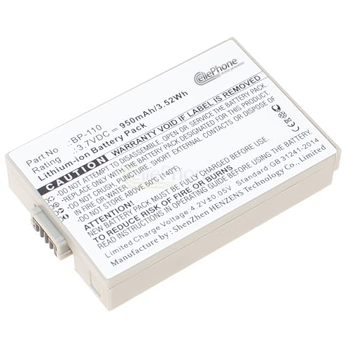 cellePhone Akku Li-Ion kompatibel zu Canon BP-110 cellePhone Akku Li-Ion kompatibel zu Canon BP-110 von cellePhone mobile generation