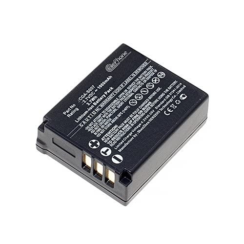 cellePhone Akku Li-Ion kompatibel zu Panasonic CGA-S007 DMW-BCD10 von cellePhone mobile generation