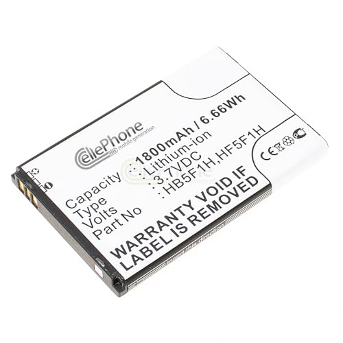 cellePhone Akku Li-Polymer kompatibel mit Huawei Glory/Honor / M886 / U8860 (Ersatz für HB5F1H) von cellePhone mobile generation