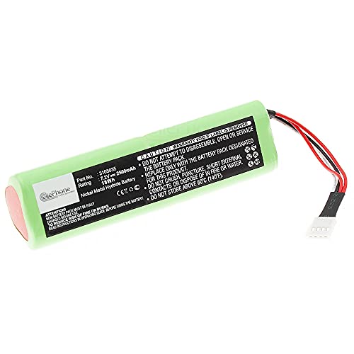 cellePhone Akku NI-MH kompatibel mit Fluke Ti-10 Ti-20 Ti-25 (Ersatz für 3105035) - 2500mAh / 7,2V von cellePhone mobile generation