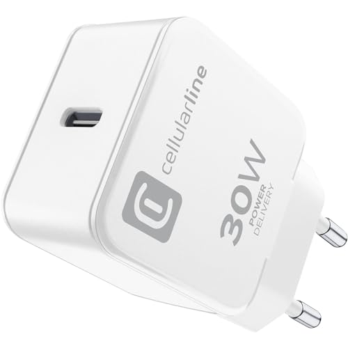 Cellularline USB Typ-C Travel Charger One 30W White von cellularline