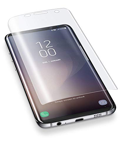 Cellularline 38457 Displayschutzfolie (Displayschutz, Samsung, Galaxy S8, transparent, 1 Stück (S)) von cellularline