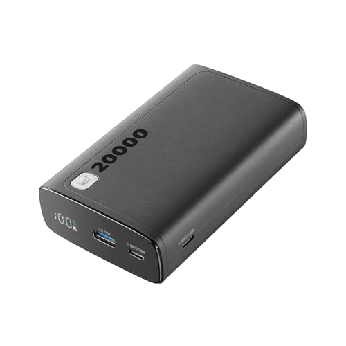 Cellularline - Elite 20000 - Tragbares Ladegerät - Kapazität von 20.000 mAh - +144 Stunden extra Ladezeit - 1xUSB-Output: 18W Adaptive Technology - 2xUSB-C Input: 18W/ Output: 20W PD - Schwarz Cellularline - Elite 20000 - Tragbares Ladegerät - Kapazität von 20.000 mAh - +144 Stunden extra Ladezeit - 1xUSB-Output: 18W Adaptive Technology - 2xUSB-C Input: 18W/ Output: 20W PD - Schwarz von cellularline