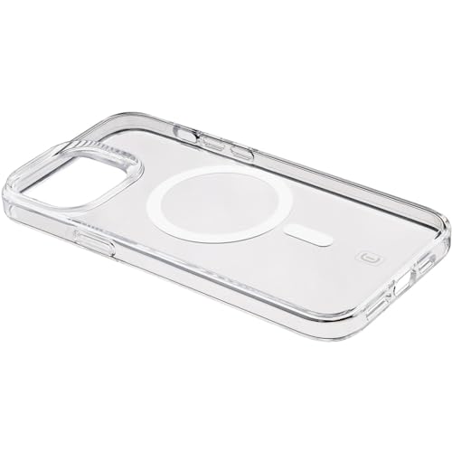 Cellularline Gloss Mag Case Backcover Apple iPhone 14 Pro Transparent von cellularline