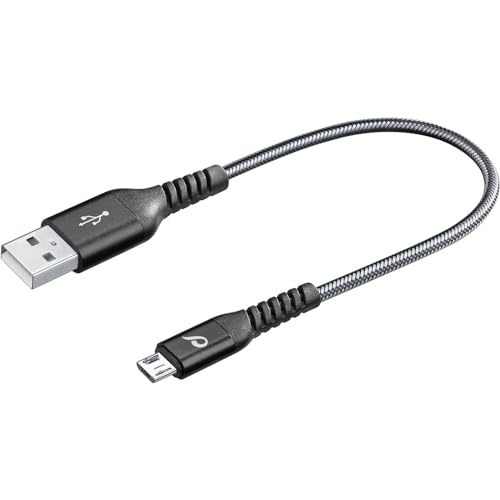 Cellularline TETRACABMUSB15CMK USB-Kabel 2 m USB A Micro-USB B schwarz – USB-Kabel (2 m, USB A, Micro-USB B, schwarz) von cellularline