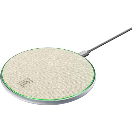 Cellularline | Tweed Wireless Ladegerät 15W | Wireless Ladestation mit Ausgang bis zu 15W - USB-C-Eingang - Schnelles kabelloses Laden - Weiß Cellularline | Tweed Wireless Ladegerät 15W | Wireless Ladestation mit Ausgang bis zu 15W - USB-C-Eingang - Schnelles kabelloses Laden - Weiß von cellularline