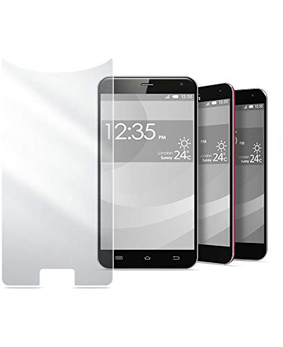 Cellularline Universal-Displayschutz aus Glas für Smartphones bis 5,5 Zoll (14 cm) von cellularline