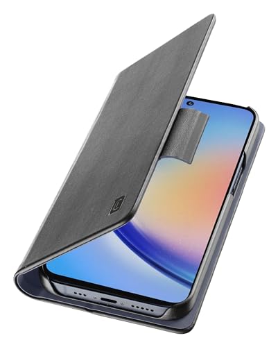 cellularline - Book - Galaxy A35 5G - Folio Case - Der wesentliche Schutz mit Magnetverschluss, Eckenschutz, Innentasche für Karten - Schwarz cellularline - Book - Galaxy A35 5G - Folio Case - Der wesentliche Schutz mit Magnetverschluss, Eckenschutz, Innentasche für Karten - Schwarz von cellularline