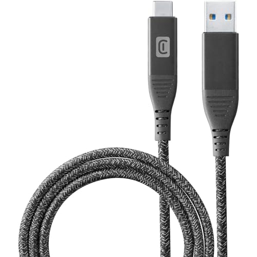 cellularline | Fast Transfer Kabel USB-A auf USB-C 3.1 TAB | Kabel 3.1 USB-A auf USB-C Länge 1 m von cellularline