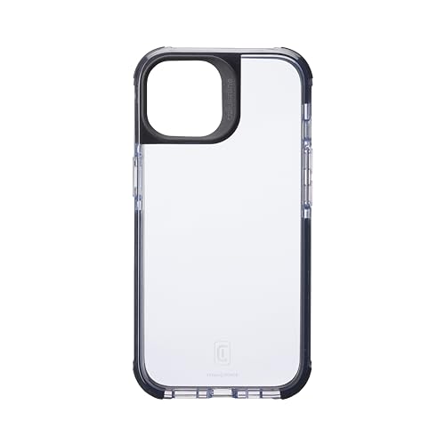 cellularline - Tetra Force Strong Guard - iPhone 15 - Flexible, stoßfeste Schutzhülle mit integrierter Antibakterieller Technologie - Transparent von cellularline