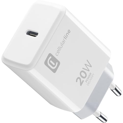 cellularline USB-C Charger 20W - iPad (2020), iPad PRO (2018 or Later) und iPad Air (2020) von cellularline