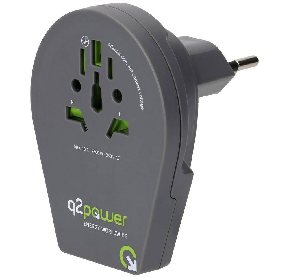 cemon Reiseadapter Welt nach CH+IT+BRA Reiseadapter von cemon
