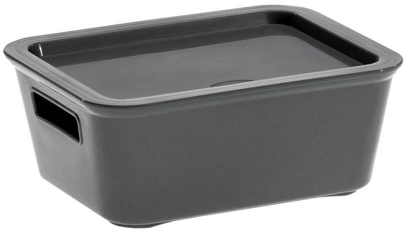 cep Aufbewahrungsbox Bella 1,18 l - 14,0 x 18,0 x 7,0 cm grau von cep