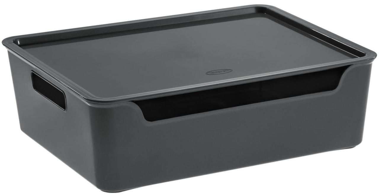 cep Aufbewahrungsbox Bella 9,15 l - 28,0 x 36,0 x 11,0 cm grau cep Aufbewahrungsbox Bella 9,15 l - 28,0 x 36,0 x 11,0 cm grau von cep