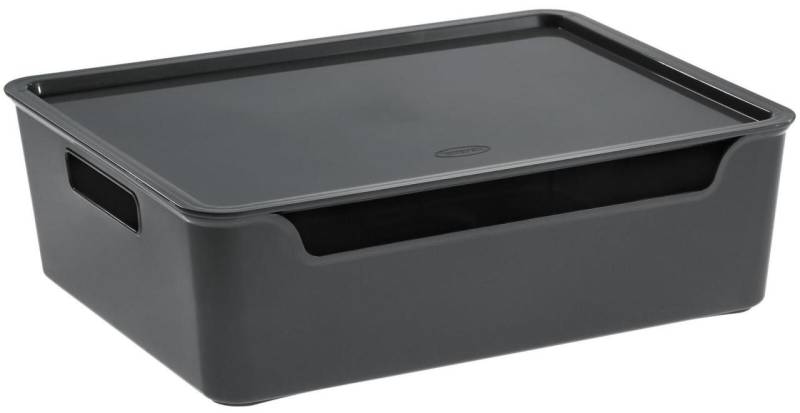cep Aufbewahrungsbox Bella 9,15 l - 28,0 x 36,0 x 11,0 cm grau von cep