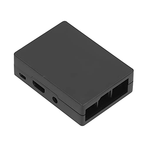 Kühlkörper Gehäuse aus Aluminiumlegierung, Kühlgehäuse Austauschbare Schutzhülle für industrielle Steuerung für Raspberry Pi 3(Schwarz) von GZD