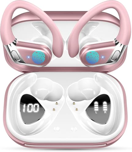 chalvh Bluetooth Sport-Kopfhörer, 50 Stunden Bluetooth 5.4 HiFi Stereo, kabellose Kopfhörer mit Geräuschunterdrückung, IP7 wasserdicht, Kopfhörer für Laufen/Fitnessstudio chalvh Bluetooth Sport-Kopfhörer, 50 Stunden Bluetooth 5.4 HiFi Stereo, kabellose Kopfhörer mit Geräuschunterdrückung, IP7 wasserdicht, Kopfhörer für Laufen/Fitnessstudio von chalvh