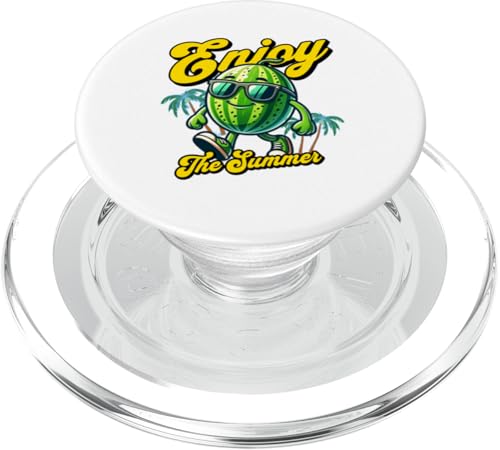 Enjoy the Summer Lustiges Wassermelonen PopSockets PopGrip für MagSafe Enjoy the Summer Lustiges Wassermelonen PopSockets PopGrip für MagSafe von charlize_merch_style
