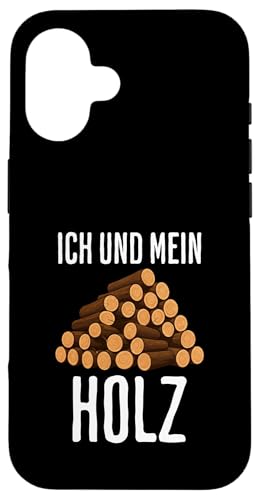 Ich Und Meine Baumstämme Lustiges Holzfäller Hülle für iPhone 16 Ich Und Meine Baumstämme Lustiges Holzfäller Hülle für iPhone 16 von charlize_merch_style
