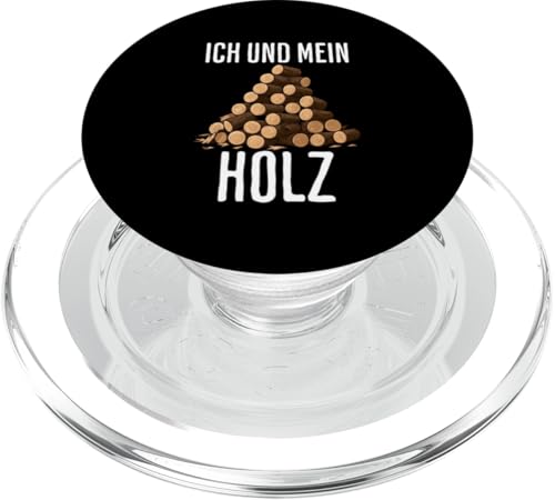 Ich Und Meine Baumstämme Lustiges Holzfäller PopSockets PopGrip für MagSafe von charlize_merch_style
