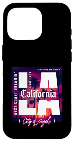LA California City of Angels Hip Hop Streetwear Backprint Hülle für iPhone 16 Pro LA California City of Angels Hip Hop Streetwear Backprint Hülle für iPhone 16 Pro von charlize_merch_style