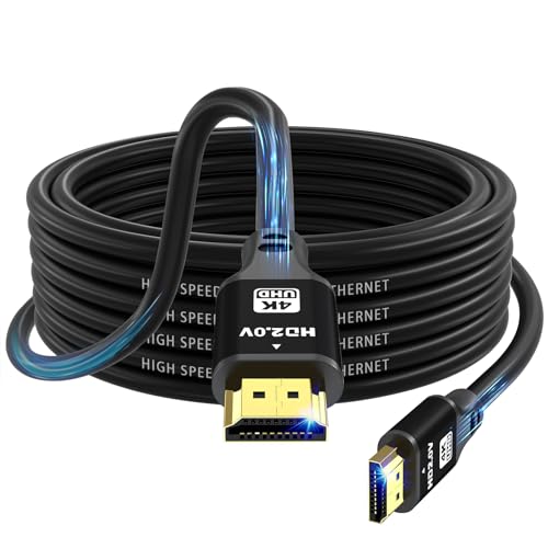 charlore HDMI Kabel 7.5m (HDMI 2.0, 18 Gbit/s) 4K@60Hz Ultra High Speed Anschluss, kompatibel mit Xbox, Laptop, PS4/PS5, PC, HDTV von charlore