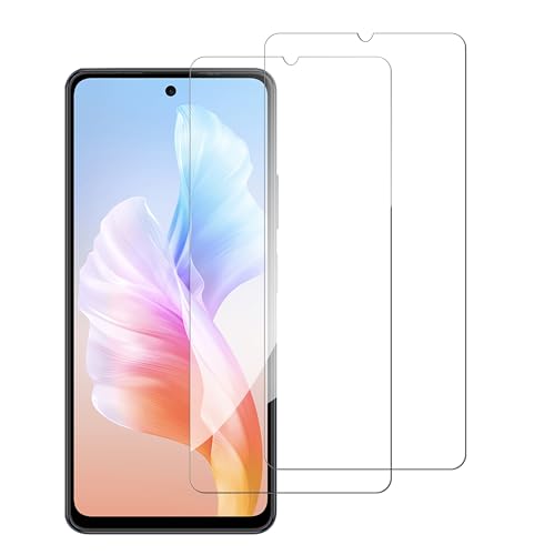 chejuza Gehärtetes Glas Displayschutzfolie für Blackview oscal tiger 12,[2 Stück], 9H Härte, HD gehärtetes Schutzglas, Anti-Kratzer, Anti-Blase hohe Empfindlichkeit Displayschutzfolie von chejuza