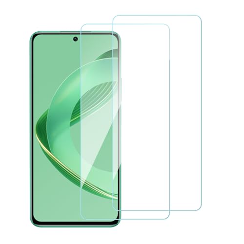 chejuza Gehärtetes Glas Displayschutzfolie für Huawei nova 12 se,[2 Stück], 9H Härte, HD gehärtetes Schutzglas, Anti-Kratzer, Anti-Blase hohe Empfindlichkeit Displayschutzfolie von chejuza