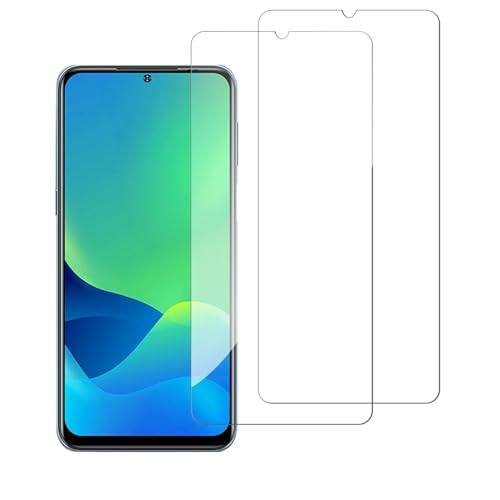 chejuza Gehärtetes Glas Displayschutzfolie für Ulefone Note 13 pro,[2 Stück], 9H Härte, HD gehärtetes Schutzglas, Anti-Kratzer, Anti-Blase hohe Empfindlichkeit Displayschutzfolie von chejuza