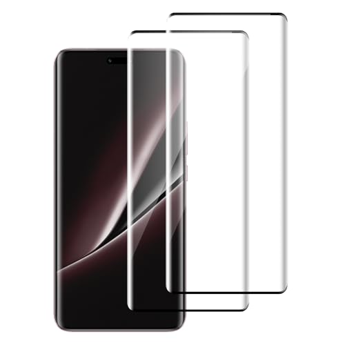 chejuza Gehärtetes Glas für Honor Magic 6 pro/RSR Porsche Design [2 Stück], Härtegrad 9H, hohe Auflösung, Displayschutzfolie, blasenfrei von chejuza