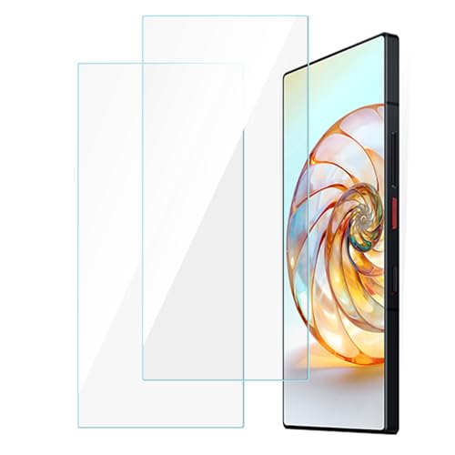 chejuza gehärtetes Glas für ZTE nubia Z60 Ultra [2 Stück], Härte 9H, hohe Auflösung, Displayschutzfolie, blasenfrei von chejuza