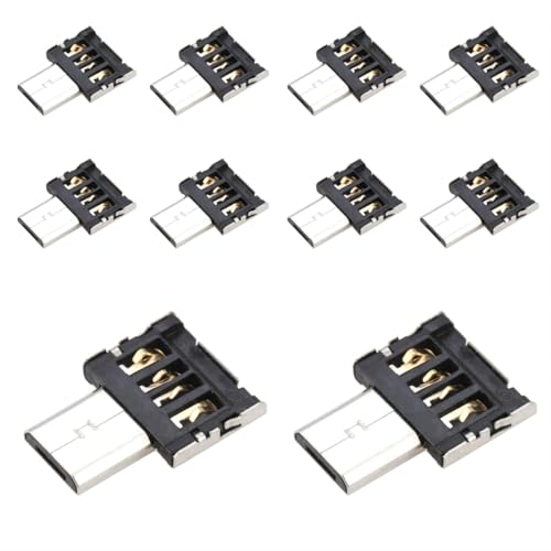 chenyang 10 Pack Micro USB OTG Adapter Micro USB Stecker auf USB 2.0 Buchse Ultra Mini Anschlussadapter chenyang 10 Pack Micro USB OTG Adapter Micro USB Stecker auf USB 2.0 Buchse Ultra Mini Anschlussadapter von chenyang