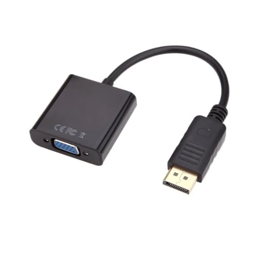 CY DP DisplayPort Stecker zu VGA Buchse Adapter DP Display Port Male to VGA Female Kabel für Monitor Laptop von chenyang