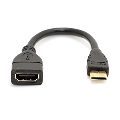 CY Mini HDMI zu HDMI Adapterkabel für DV Sony Cannon MP4 Kamera DC DV Mini HDMI Adapter Mini HDMI zu HDMI Buchse Adapter von chenyang