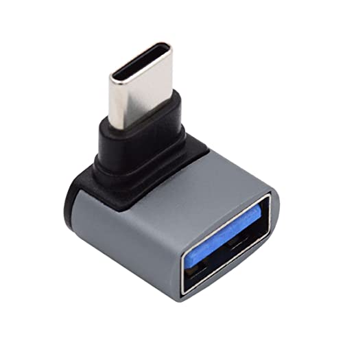 CY USB C OTG Adapter,USB 3.0 Typ-A Buchse auf USB Typ-C Stecker OTG Adapter 90Grad gewinkelt für Laptop Tablet Telefon von chenyang