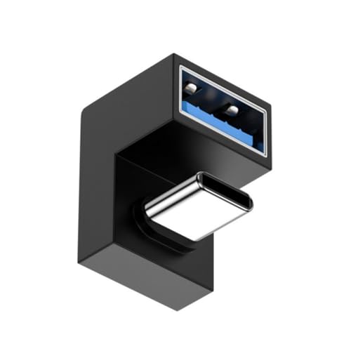 chenyang USB C auf USB Adapter USB C Stecker auf USB 3.0 Buchse 180 Grad U-förmig abgewinkelter OTG Konverteradapter für Telefon Tablet Laptop chenyang USB C auf USB Adapter USB C Stecker auf USB 3.0 Buchse 180 Grad U-förmig abgewinkelter OTG Konverteradapter für Telefon Tablet Laptop von chenyang