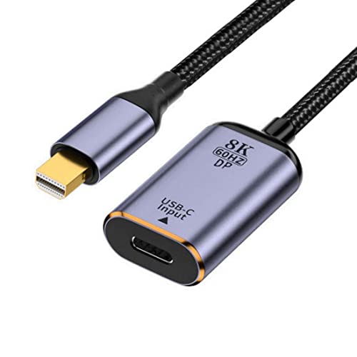 CY USB C zu Mini Displayport Kabel,USB Typ C Buchse Eingang zu Mini Displayport 1.4 Stecker Ausgang HDTV Kabel 8K@60hz 4K@120hz für Tablet Phone Laptop CY USB C zu Mini Displayport Kabel,USB Typ C Buchse Eingang zu Mini Displayport 1.4 Stecker Ausgang HDTV Kabel 8K@60hz 4K@120hz für Tablet Phone Laptop von chenyang