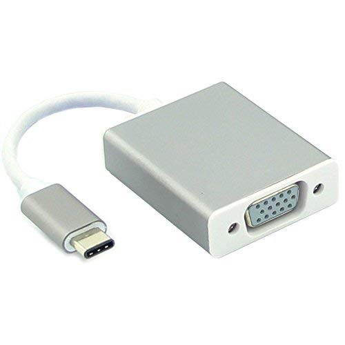 CY usb-c USB 3.1 Typ C zu VGA 1080P HDTV Adapter Kabel mit Silber Aluminium Schutzhülle von chenyang
