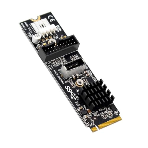 ChenYang CY NVME NGFF M-Key Express-Karte auf Type-E USB 3.1-Frontplatte und USB 3.0 20Pin Sockel VL805-Adapter für Motherboard von chenyang