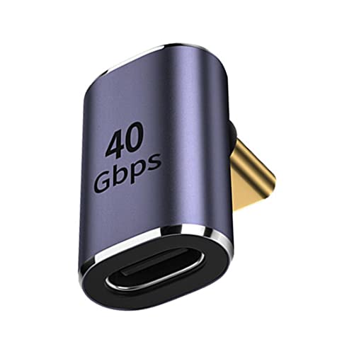 chenyang CY USB C Stecker auf Buchse Adapter,USB4 Type C 90 Grad nach Oben und unten abgewinkelt 100W Power Data 8K Video Extension Connector Adapter chenyang CY USB C Stecker auf Buchse Adapter,USB4 Type C 90 Grad nach Oben und unten abgewinkelt 100W Power Data 8K Video Extension Connector Adapter von chenyang