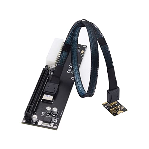 ChenYang Oculink SFF-8612 auf PCI-E 3.0/4.0 M.2 M-Key auf SFF-8611 Hostadapter für eGPU/GPD Win Max2 Externe Grafikkarte und SSD ChenYang Oculink SFF-8612 auf PCI-E 3.0/4.0 M.2 M-Key auf SFF-8611 Hostadapter für eGPU/GPD Win Max2 Externe Grafikkarte und SSD von chenyang