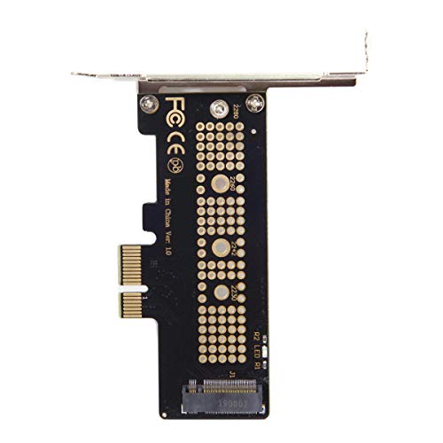 chenyang M.2 NGFF NVME AHCI M-Key SSD auf PCIe 3.0 X1 PCI Express Karte Adapterkarte mit 8cm/12cm Halterung interner PCI für Windows chenyang M.2 NGFF NVME AHCI M-Key SSD auf PCIe 3.0 X1 PCI Express Karte Adapterkarte mit 8cm/12cm Halterung interner PCI für Windows von chenyang