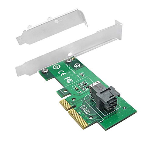 chenyang SFF-8643 auf PCI-E 4X Adapter mit Halterung für Mainboard U.2 SFF-8639 SSD Erweiterung von chenyang