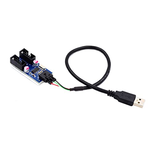 Chenyang USB 2.0 Typ A zu 9Pin Motherboard Header Erweiterung HUB Stecker Adapter Port Multilier von chenyang