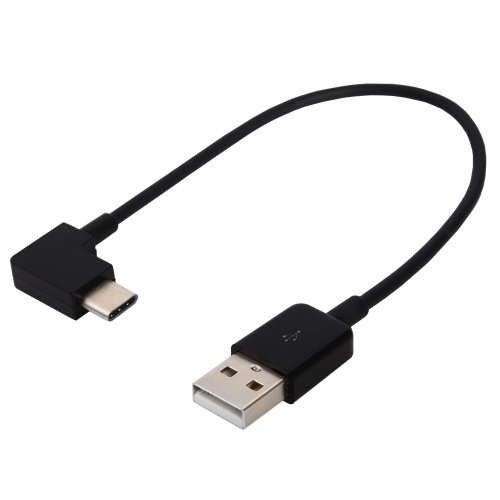 Chenyang Verbindungskabel, USB-C auf USB 2.0, für Tablet & Smartphone, um 90 Grad abgewinkelt, 20 cm von chenyang