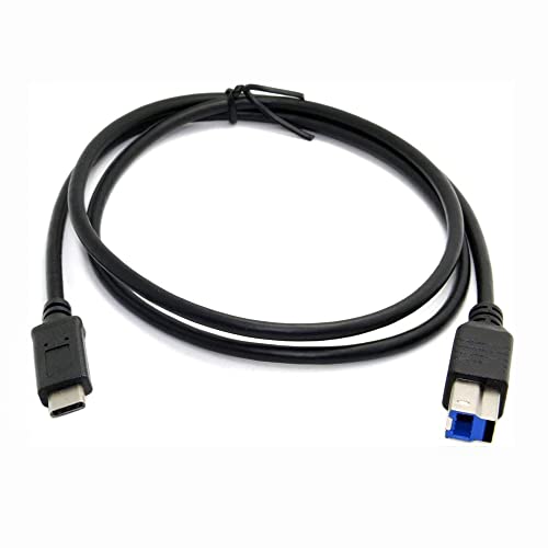 chenyang 100 cm USB-C USB 3.1 Typ C Stecker auf USB Standard B Stecker Datenkabel für Mac & Laptop, Schwarz chenyang 100 cm USB-C USB 3.1 Typ C Stecker auf USB Standard B Stecker Datenkabel für Mac & Laptop, Schwarz von chenyang