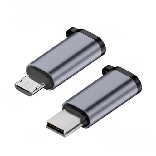 chenyang 2 Pack USB 2.0 Micro USB/Mini USB Stecker auf USB C Buchse 480Mbit/s Datenübertragung 12W 5V 2,4A Ladekonverteradapter chenyang 2 Pack USB 2.0 Micro USB/Mini USB Stecker auf USB C Buchse 480Mbit/s Datenübertragung 12W 5V 2,4A Ladekonverteradapter von chenyang